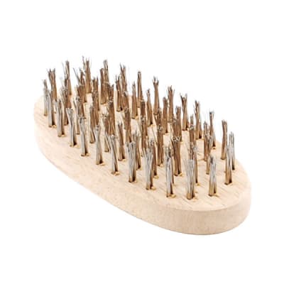 Stainless Steel Wire Brush, 6-Row Oval-Shape | SK 11 | MISUMI Thailand