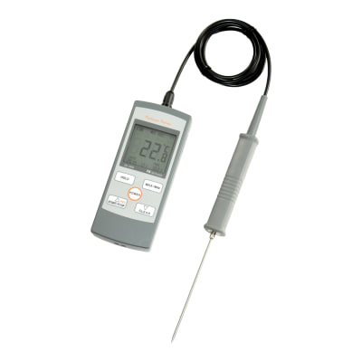 ハンディ型白金デジタル温度計 SN-3400プラチナサーモ 本体及び対応センサ（別売り）
