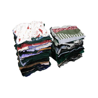 Waste Clothes , Cotton Rag , Loose Sew Mixed Colors (25 kg/pack