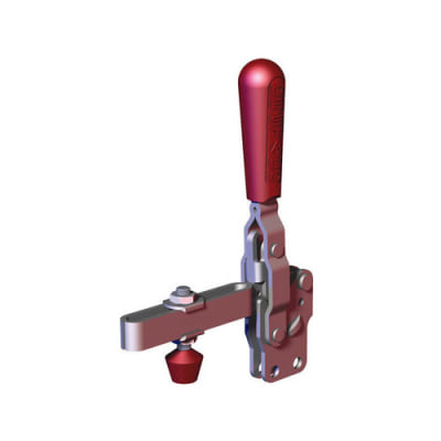 DE STA CO 207-UL  207 Vertical Hold Down Action Clamp with Long U Bar and Flanged Base 