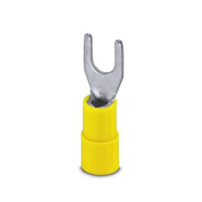 最新人気 Fork-type cable lug, yellow, 4 - 6 mm² from PHOENIX CONTACT | MISUMI 小物